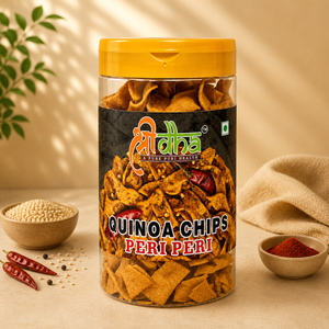 Quinoa Chips Peri Peri 150 GM Gluten Free | High Protein | No Palm Oil | Healthy Snacks | 100% Natural