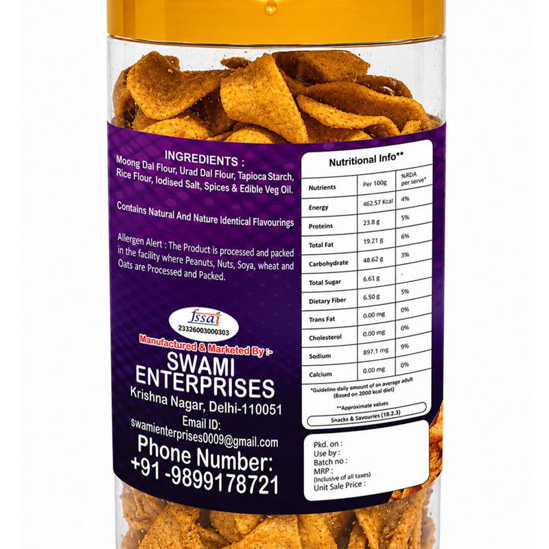 Moong Dal Chips Indian Masala