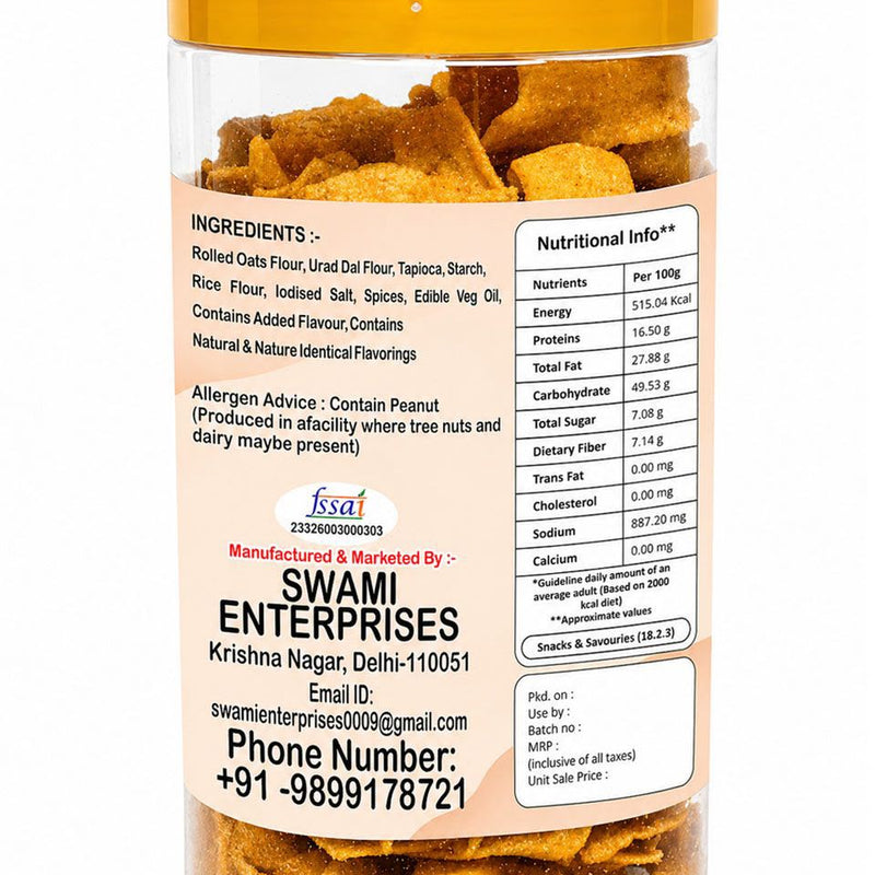 OATS Chips Indian Masala