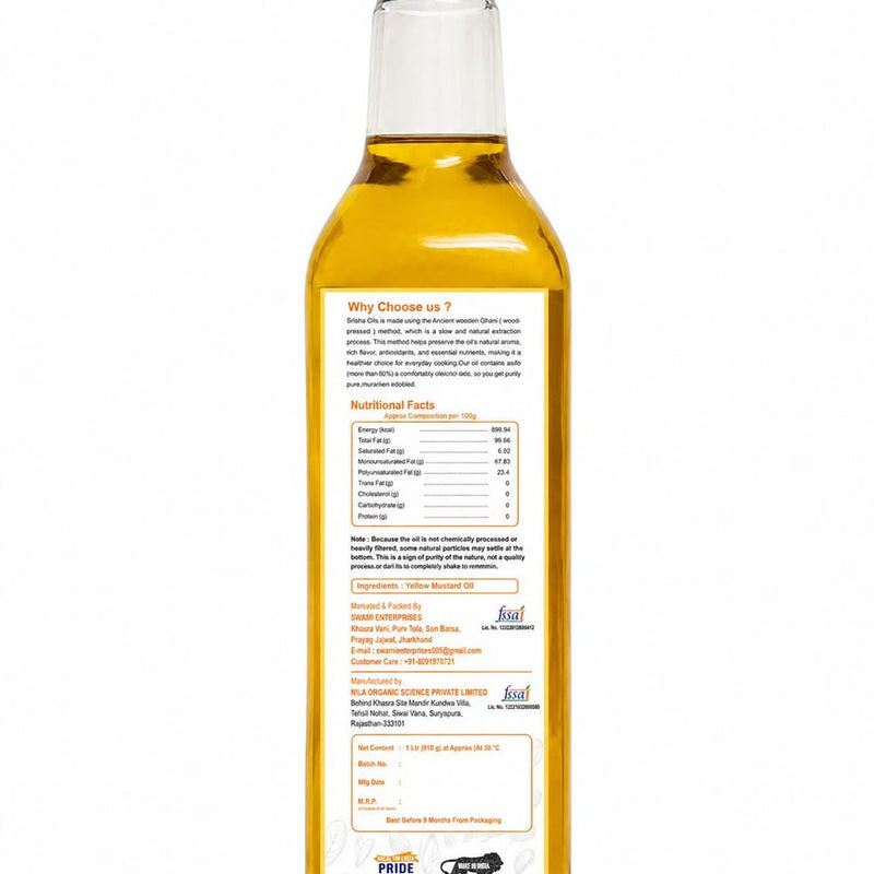 Yellow mustard oil