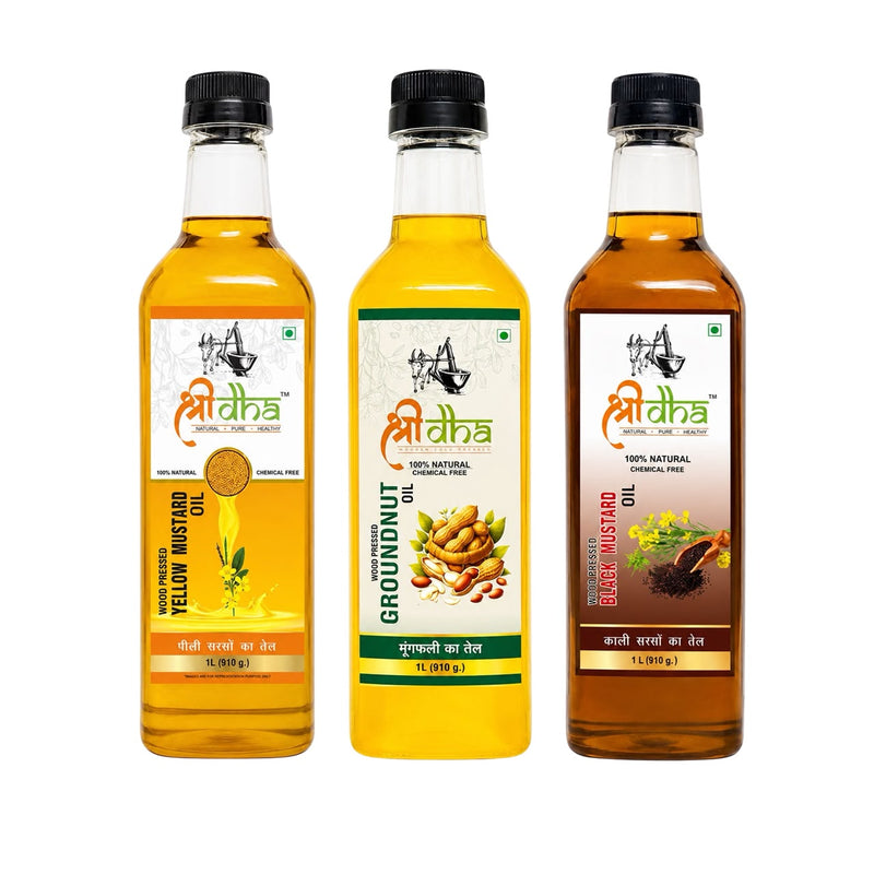 Wood pressed Oils Combo