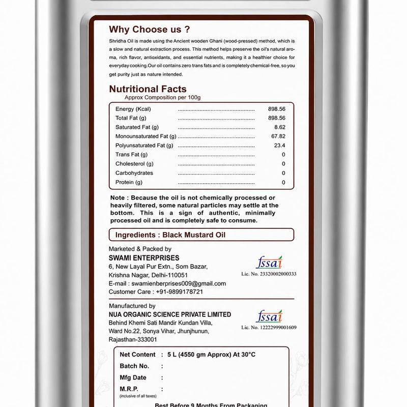 Black Mustard Oil